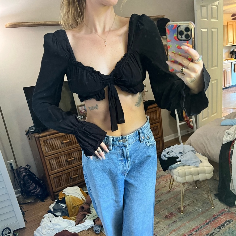 Cotton Candy LA crop top